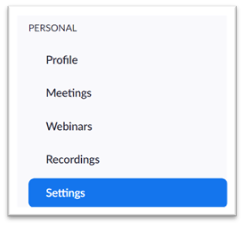 Webcasting Lite & Zoom - Zoom Account Setup – eScribe